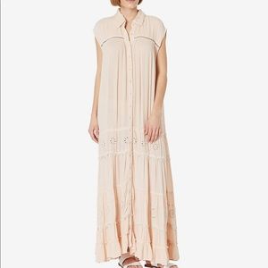 Free People Women's Pretty Cozy Maxi Dress Small